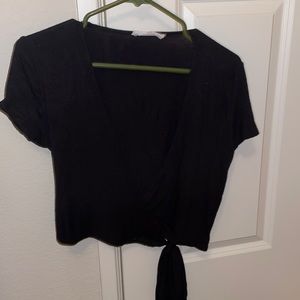 American threads medium crop top
